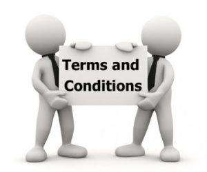 Our Terms and Conditions